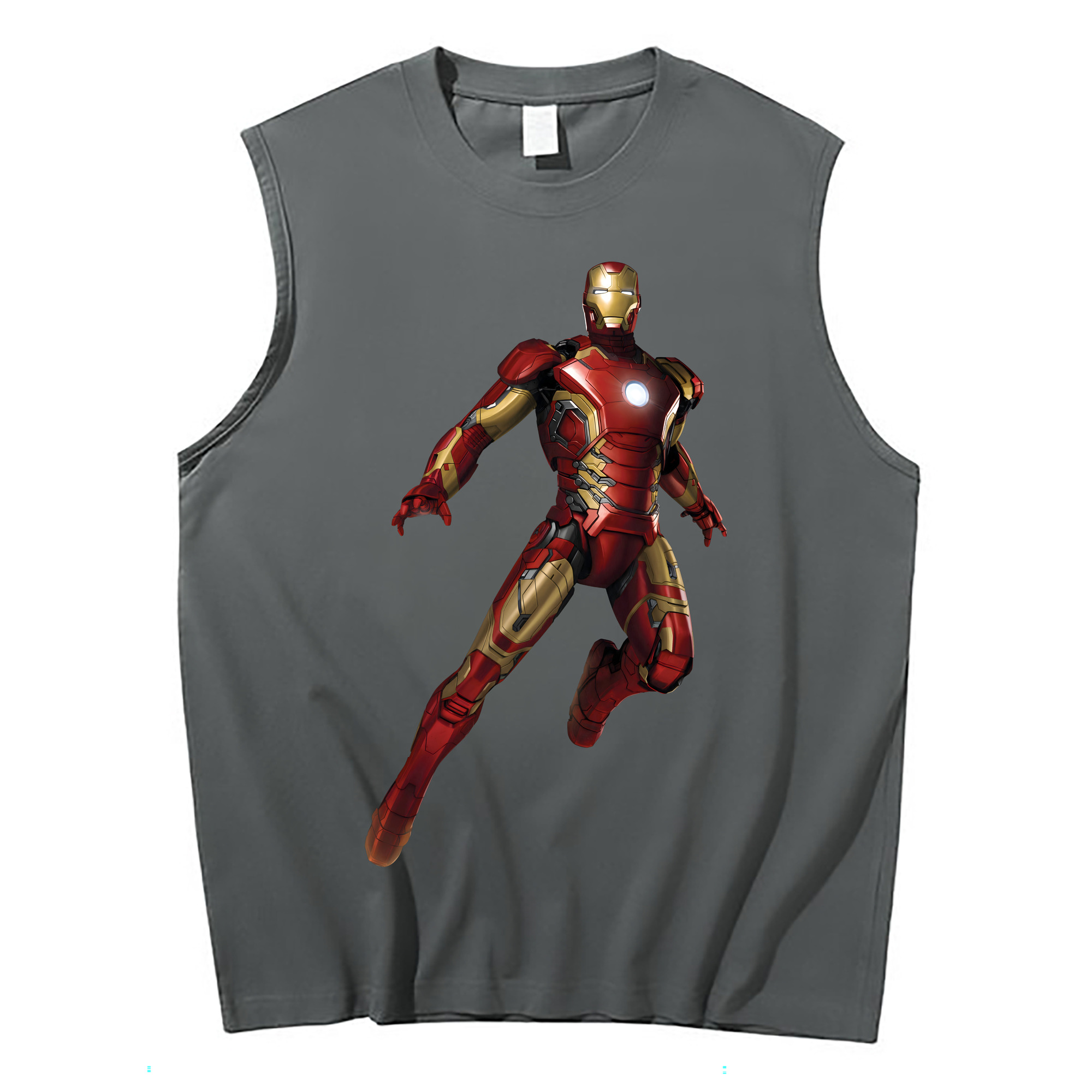 （画像用） アベンジャーズ The Avengers コットン100％タンクトップ（フロントプリント）
